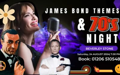 Free James Bond Theme & 70’s Night with Beverley Stone