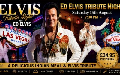 Elvis Night – Live with Ed Elvis | Saturday 15th August | From 7:30pm