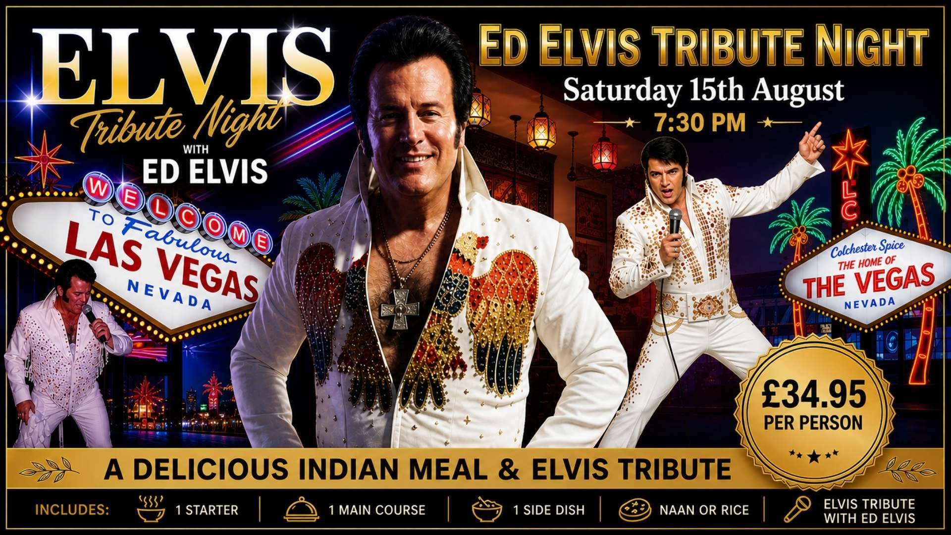 Ed Elvis Tribute Night